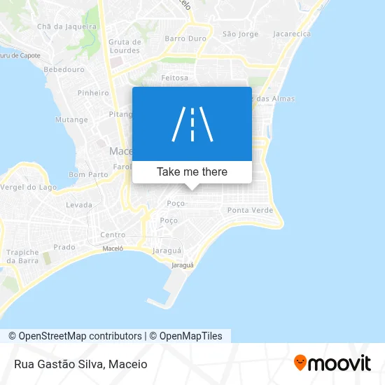 Rua Gastão Silva map