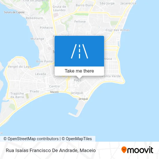 Rua Isaías Francisco De Andrade map