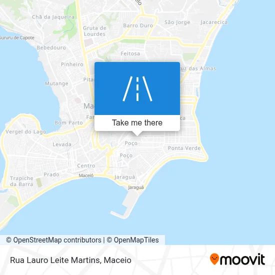 Rua Lauro Leite Martins map