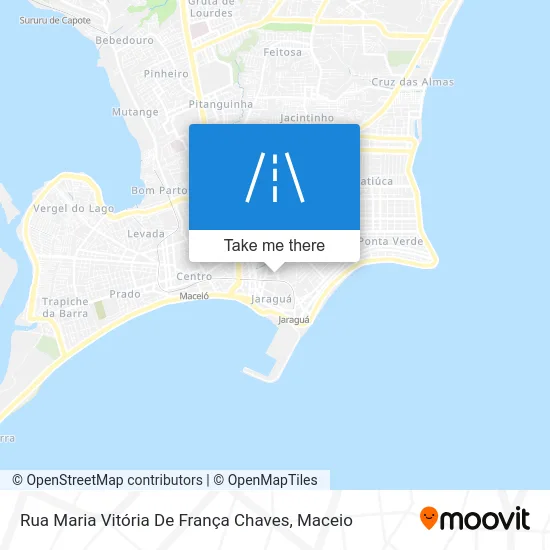 Rua Maria Vitória De França Chaves map