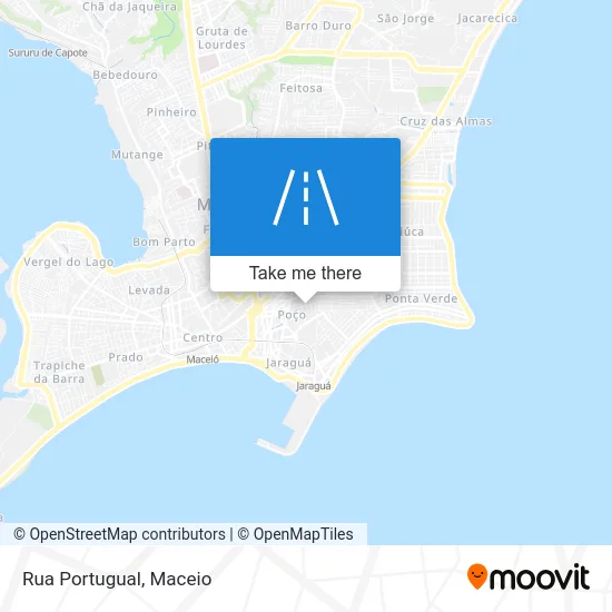 Rua Portugual map