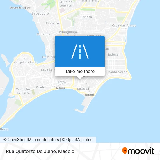 Rua Quatorze De Julho map