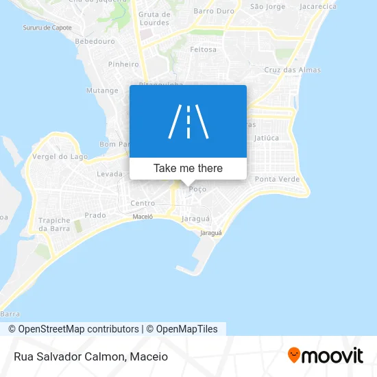 Rua Salvador Calmon map