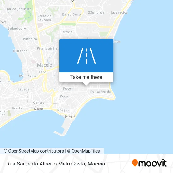 Rua Sargento Alberto Melo Costa map