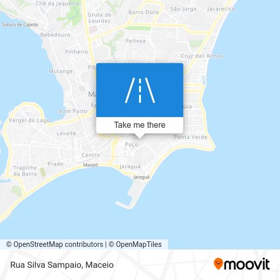 Rua Silva Sampaio map