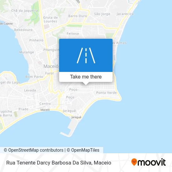 Rua Tenente Darcy Barbosa Da Silva map