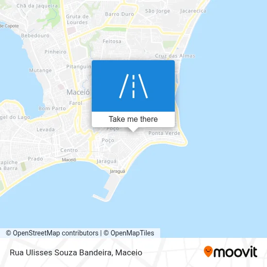 Rua Ulisses Souza Bandeira map