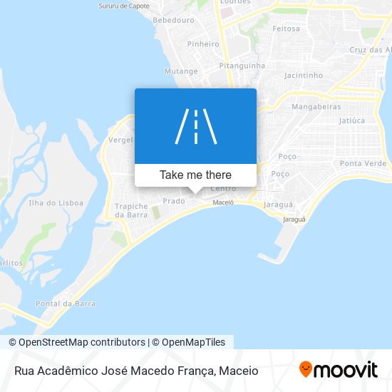 Rua Acadêmico José Macedo França map