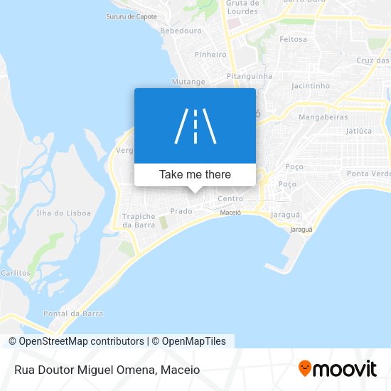 Rua Doutor Miguel Omena map
