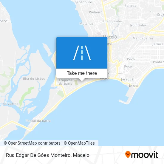 Rua Edgar De Góes Monteiro map