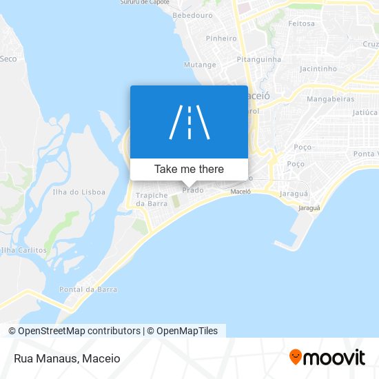 Mapa Rua Manaus