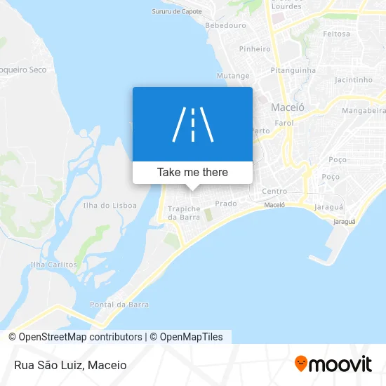Rua São Luiz map