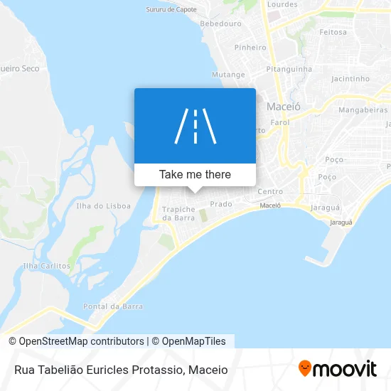 Rua Tabelião Euricles Protassio map