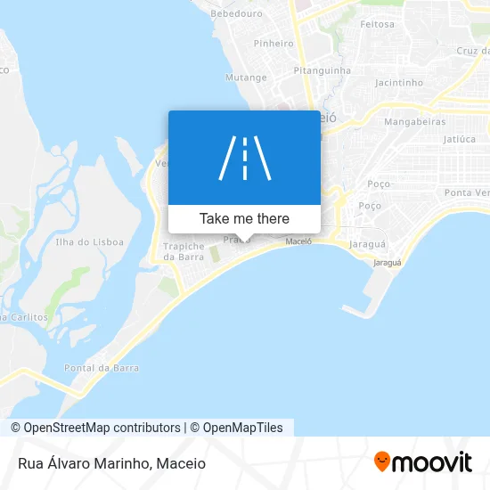 Rua Álvaro Marinho map