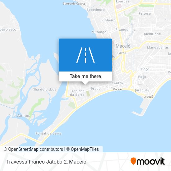 Travessa Franco Jatobá 2 map