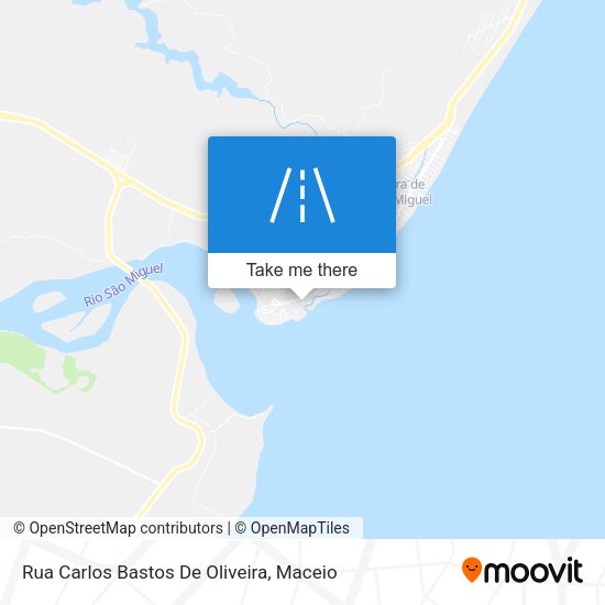 Rua Carlos Bastos De Oliveira map