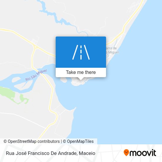 Rua José Francisco De Andrade map