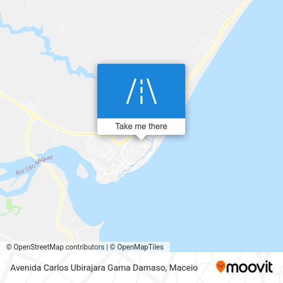 Avenida Carlos Ubirajara Gama Damaso map