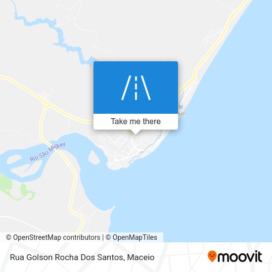 Rua Golson Rocha Dos Santos map