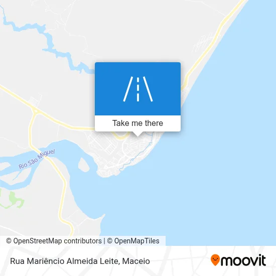 Rua Mariêncio Almeida Leite map