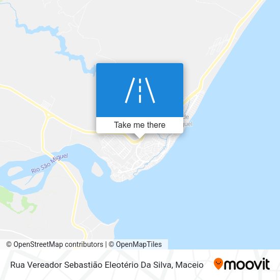 Rua Vereador Sebastião Eleotério Da Silva map