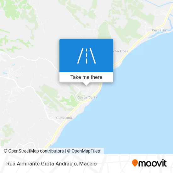 Rua Almirante Grota Andraújo map