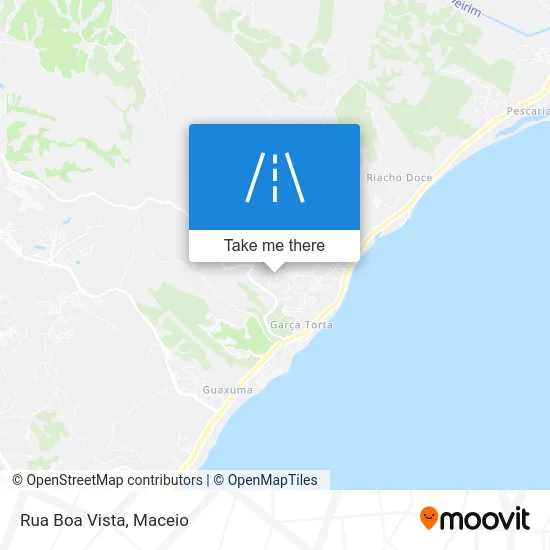 Rua Boa Vista map