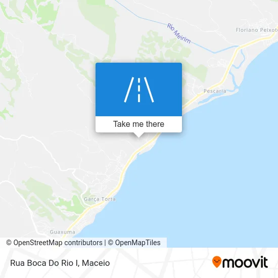 Rua Boca Do Rio I map