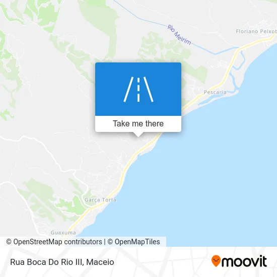 Rua Boca Do Rio III map