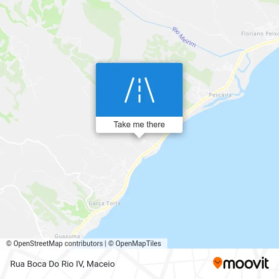 Rua Boca Do Rio IV map