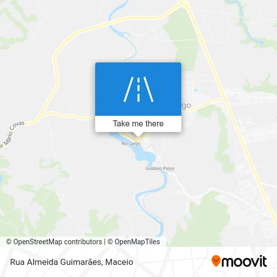 Rua Almeida Guimarães map