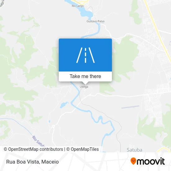 Rua Boa Vista map