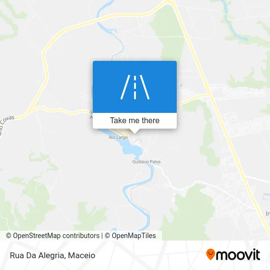 Rua Da Alegria map