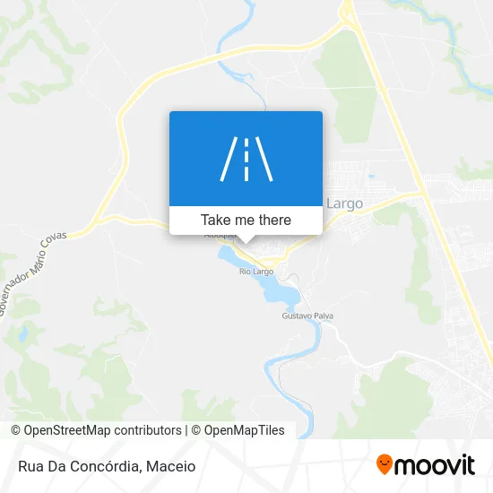 Rua Da Concórdia map