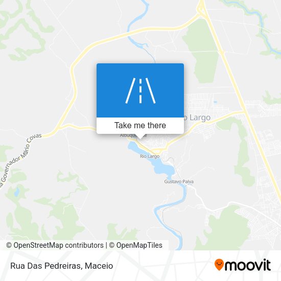 Rua Das Pedreiras map