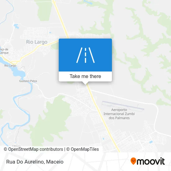 Rua Do Aurelino map