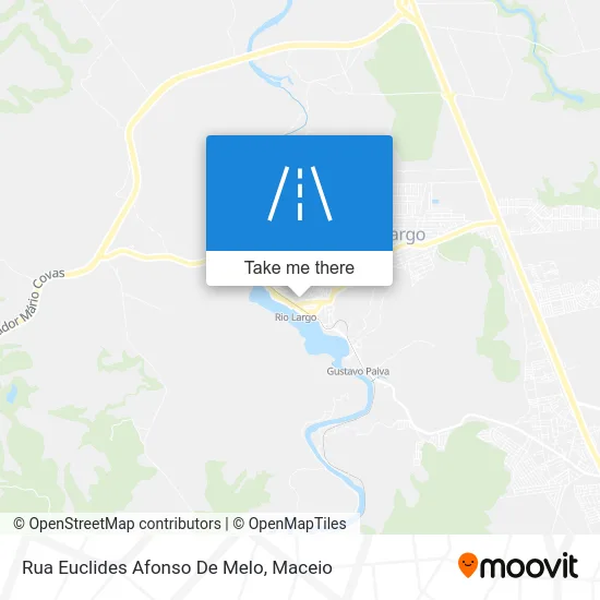 Rua Euclides Afonso De Melo map