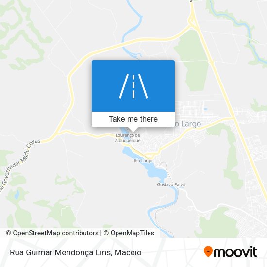 Rua Guimar Mendonça Lins map