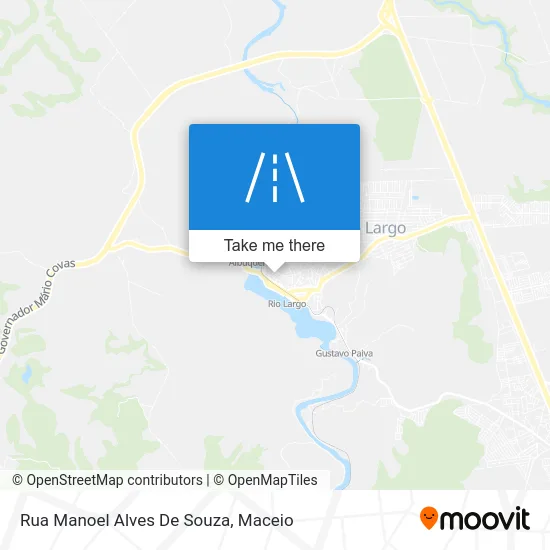 Rua Manoel Alves De Souza map