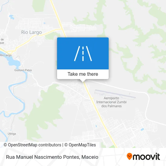 Rua Manuel Nascimento Pontes map
