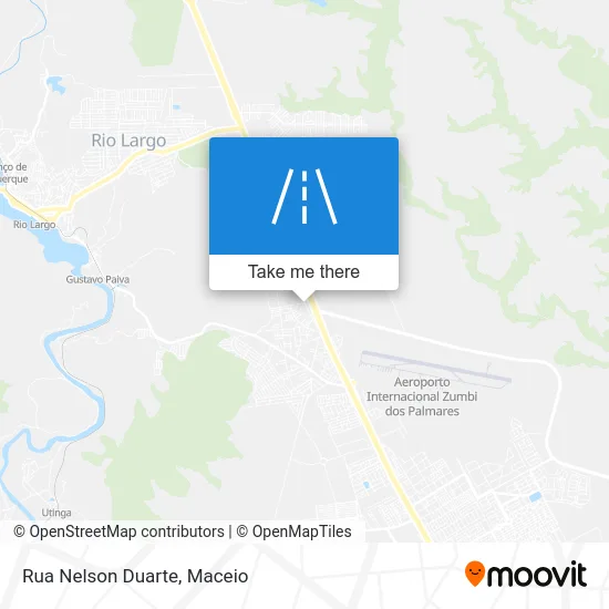 Rua Nelson Duarte map