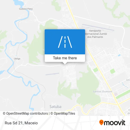 Rua Sd 21 map