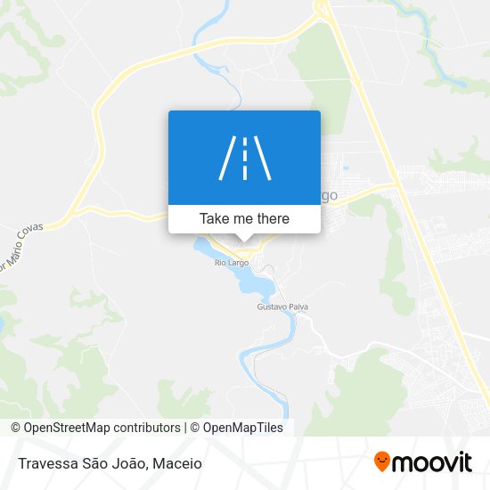 Travessa São João map