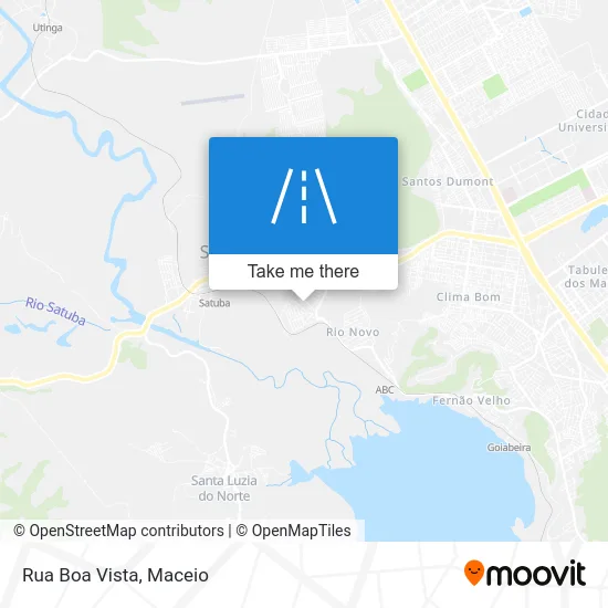 Rua Boa Vista map