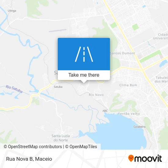 Rua Nova B map