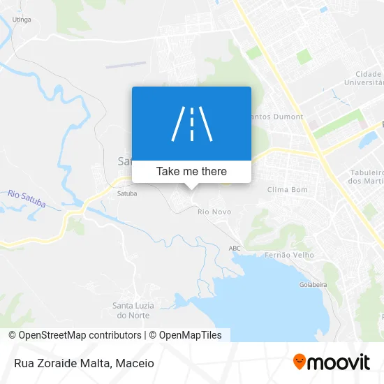Rua Zoraide Malta map