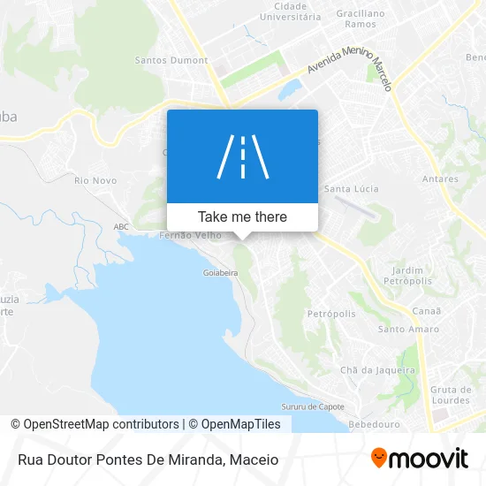 Rua Doutor Pontes De Miranda map