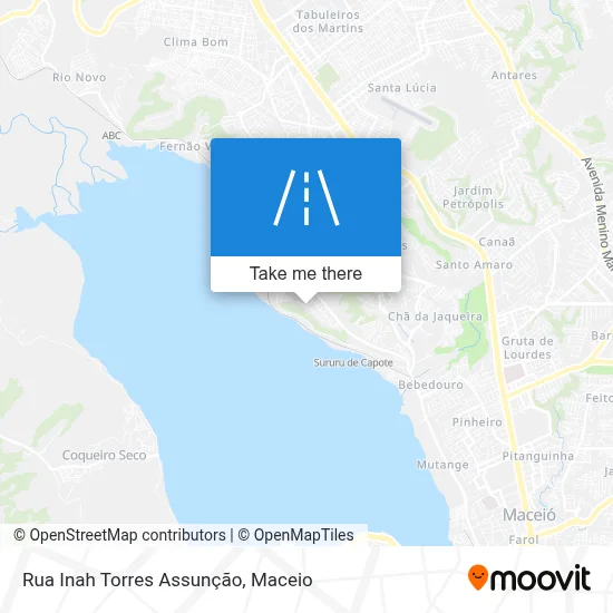 Rua Inah Torres Assunção map