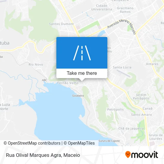 Rua Olival Marques Agra map