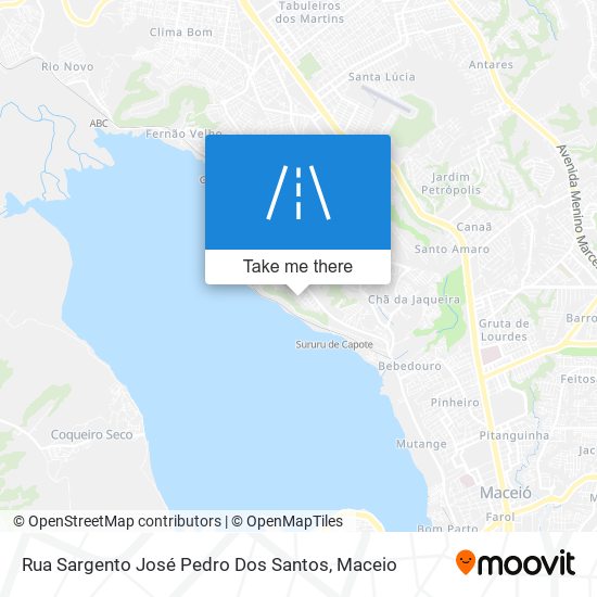 Rua Sargento José Pedro Dos Santos map